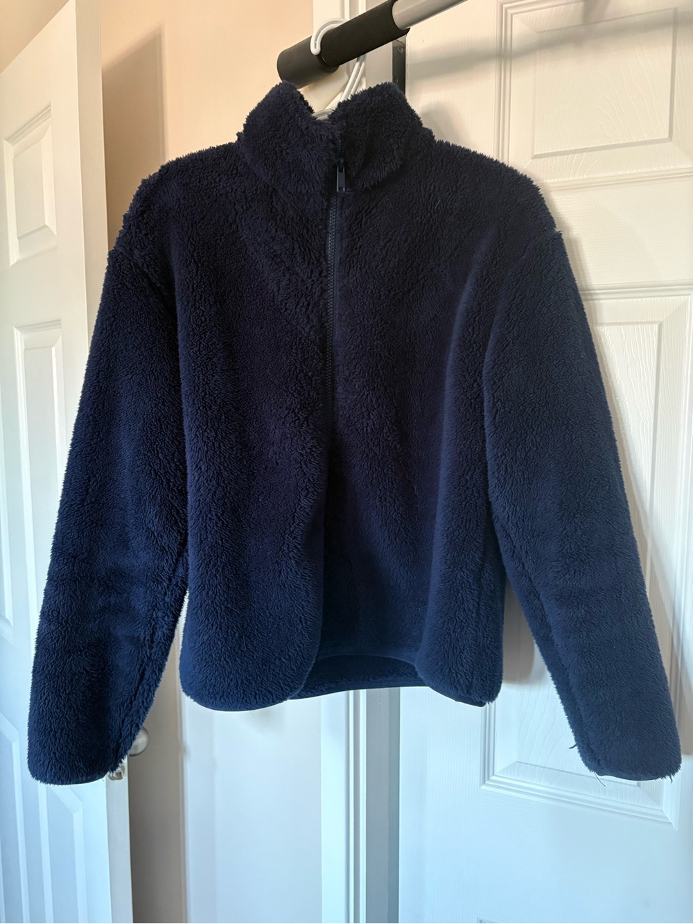 Simons Twik Deep Navy Plush Fleece Pullover
